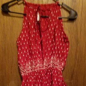 Halter short jumpsuit